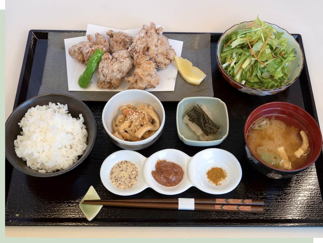 からあげ定食